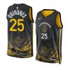 lester quinones warriorsjersey 2022 23city edition blacksw