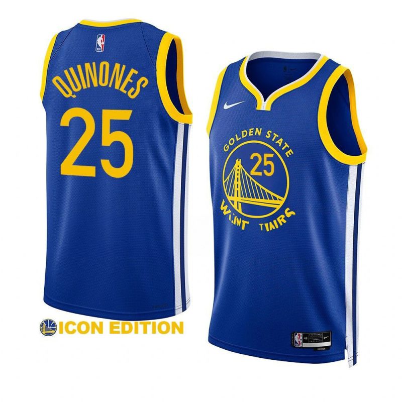 lester quinones warriorsjersey 2022 23icon edition royalsw