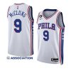 mac mcclung 76ersjersey 2022 23association edition whitesw