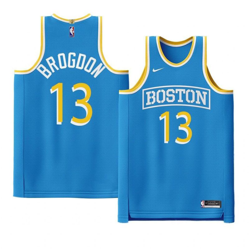 malcolm brogdon celtics city connect bluejersey blue