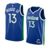 markieff morris mavericksjersey 2022 23city edition bluesw