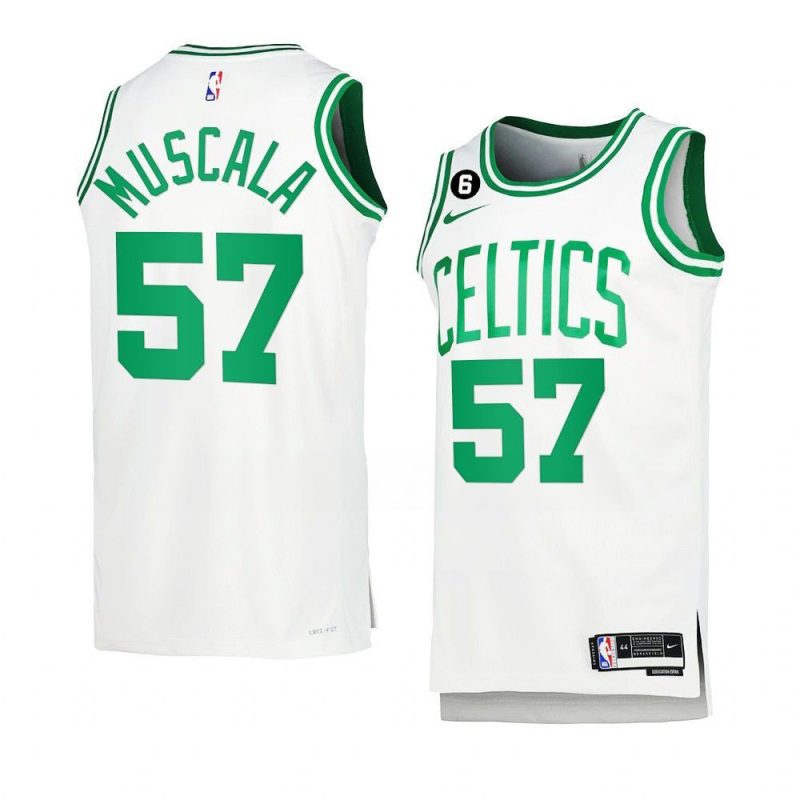 men mike muscala white association edition celticsjersey