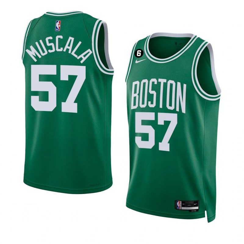 mike muscala celticsjersey 2022 23city edition greenswingm