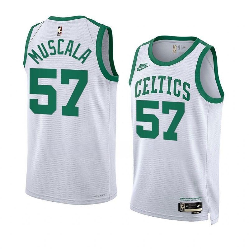 mike muscala celticsjersey 2022 23classic edition whiteswi