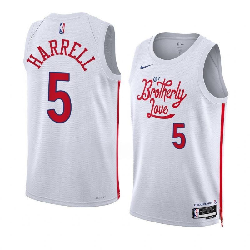 montrezl harrell 76ersjersey 2022 23city edition whiteswin