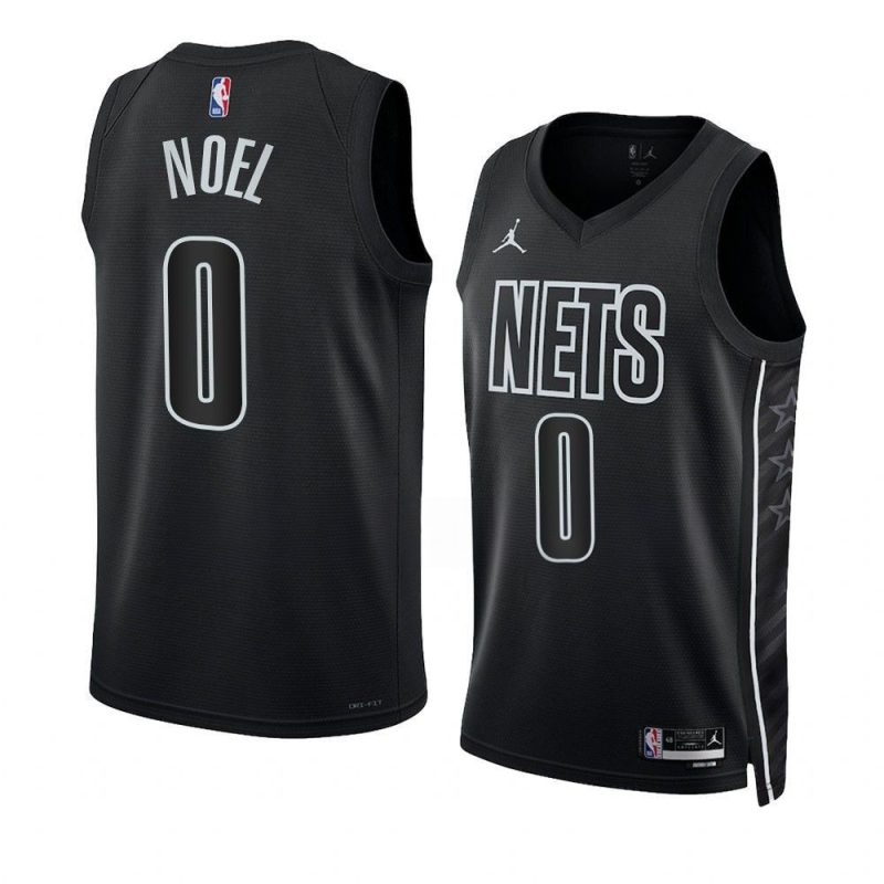 nerlens noel netsjersey 2022 23statement edition blackswin