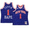 new york knicks obi toppin blue 2022 bape me