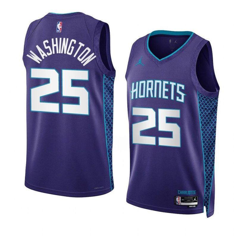 p.j. washington hornetsjersey 2022 23statement edition pur