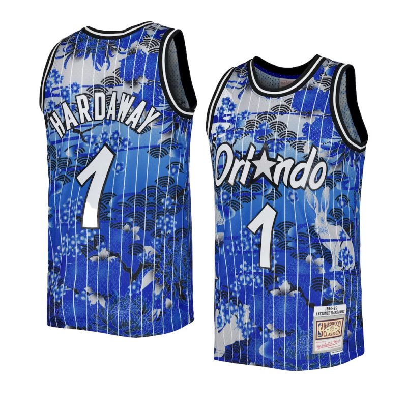 penny hardaway magic jersey lunar new year blue yyt