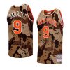 rj barrett hwc swingman jersey mitchell ness camo