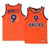 rj barrett replica jersey throwback orange