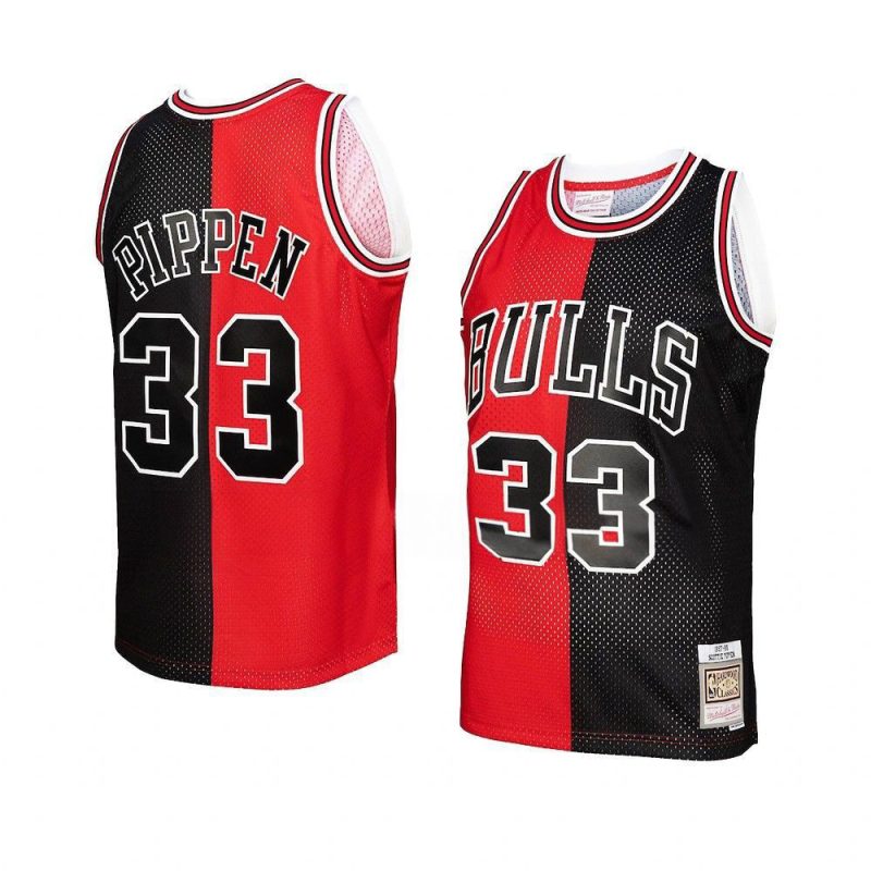 scottie pippen jersey hardwood classics 1997 98 red