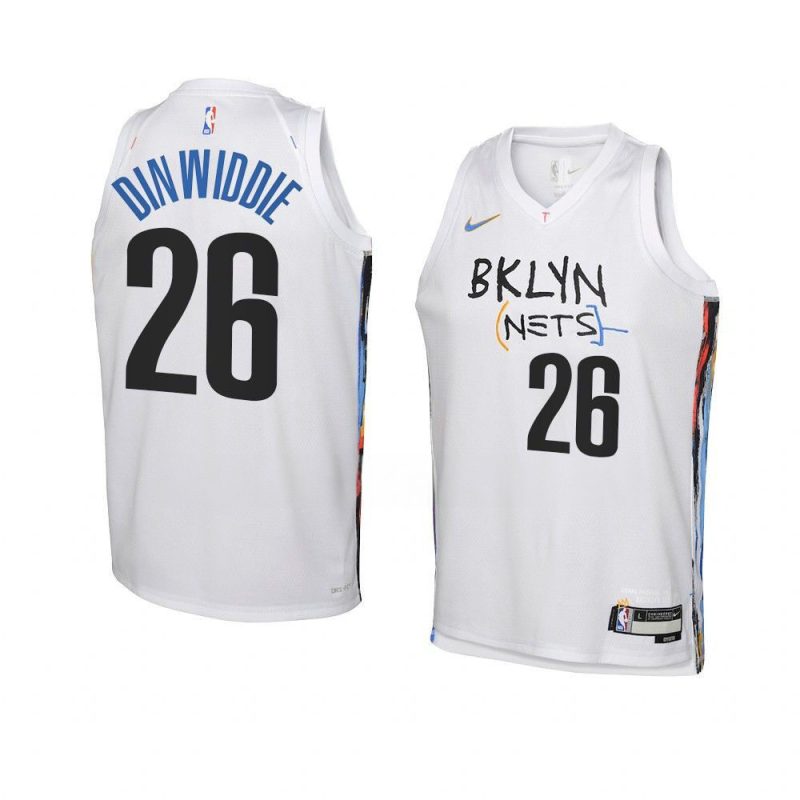 spencer dinwiddie youth swingman jersey association editio