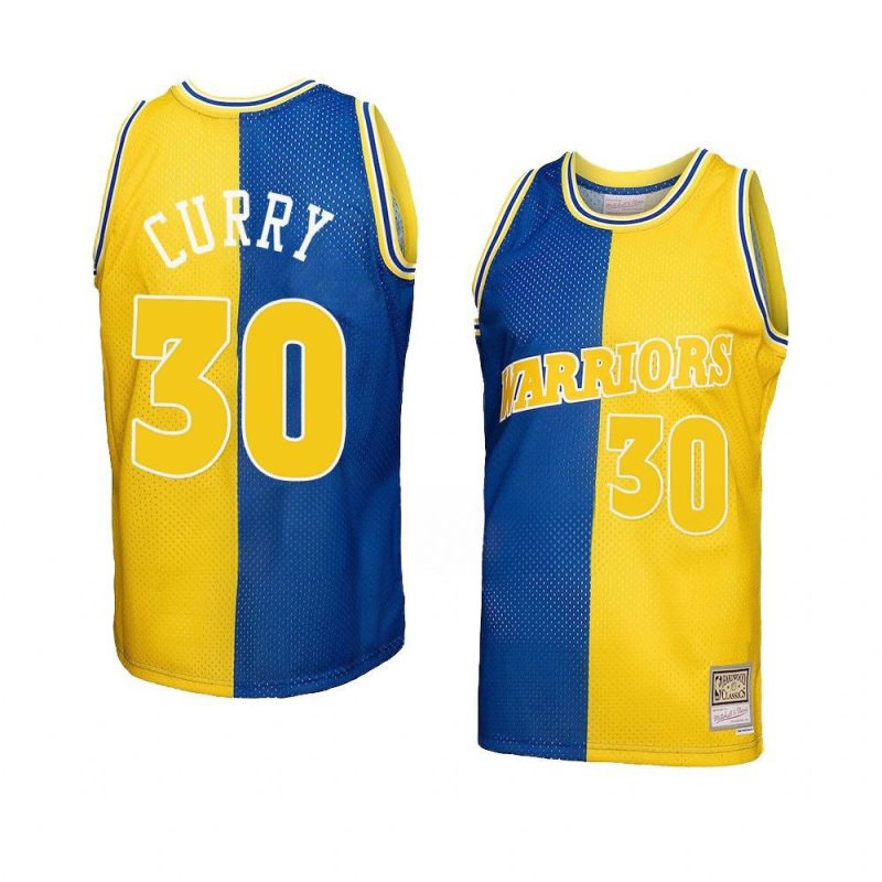 stephen curry jersey hardwood classics royal gold s