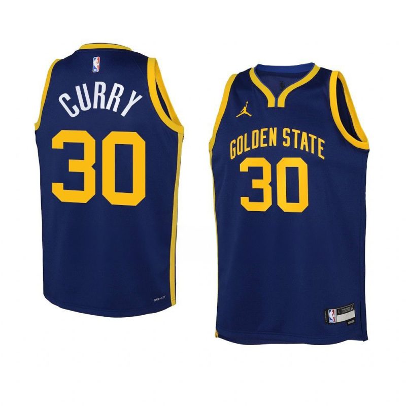 stephen curry warriorsjersey 2022 23statement edition navy