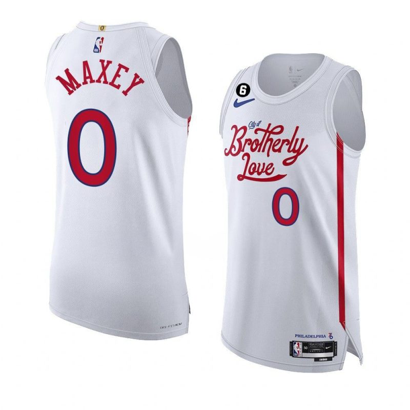 tyrese maxey 2022 2376ers jersey city editionauthentic yyt