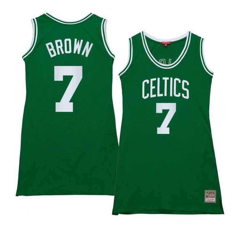 women jaylen brown green hardwood classics celticsjersey