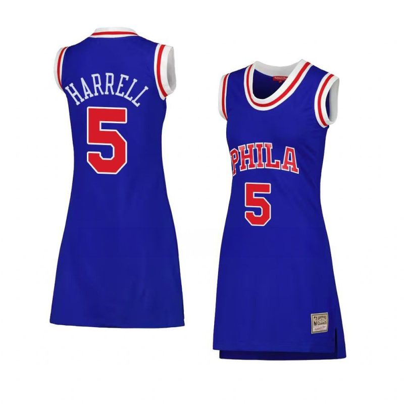 women montrezl harrell royal mitchell ness dress je