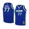 youth luka doncic mavericks blue city edition jerse