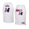 youth tyler herro heat white city edition jersey