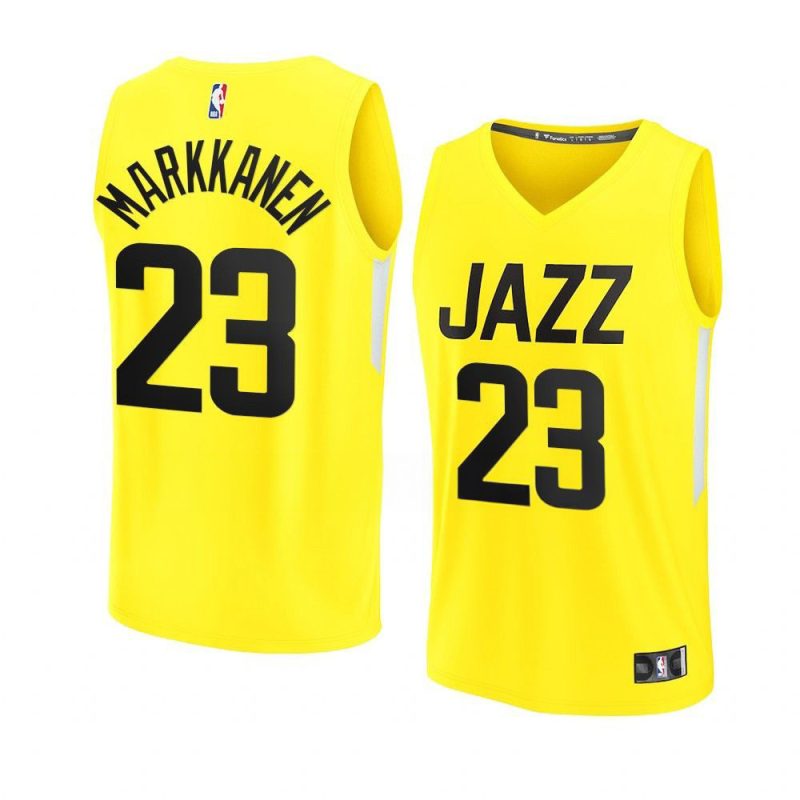 2022 23jazz lauri markkanen yellow fastbreak icon e