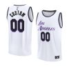 2022 23lakers custom white fastbreak city edition j