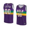 2022 23pelicans custom purple fastbreak city edition yythk