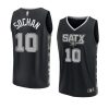 2022 23spurs jeremy sochan black fast break replica