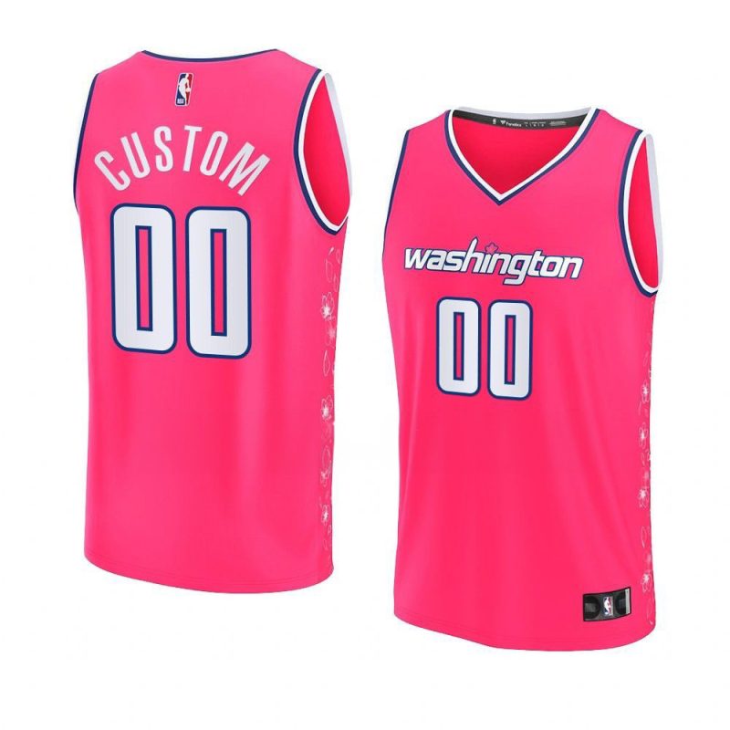 2022 23wizards custom pink fastbreak city edition j