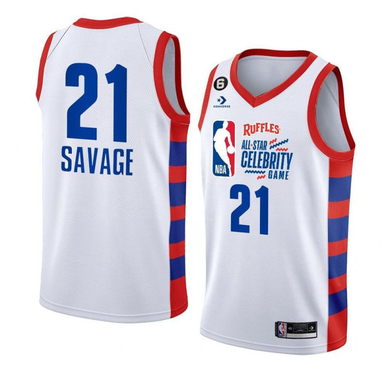 21 savage 2023 all star celebrity game jersey yythk