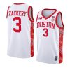 Jaeden Zackery Boston College Eagles Red Bandanna Jersey 2022 23 Men For Welles White