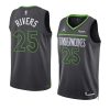 austin rivers timberwolvesjersey 2022 23statement edition