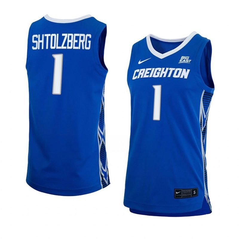 ben shtolzberg replica jersey college basketball blue yyth