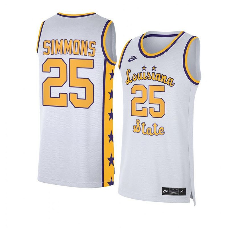 ben simmons white jersey replica basketball