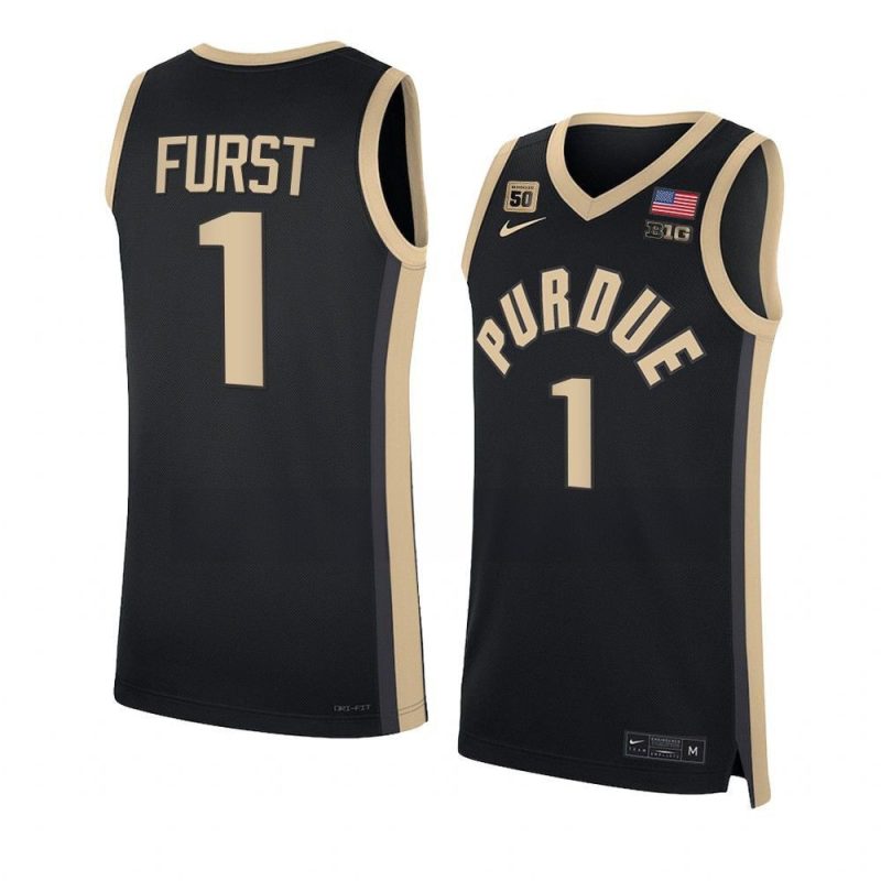 caleb furst black jersey replica basketball