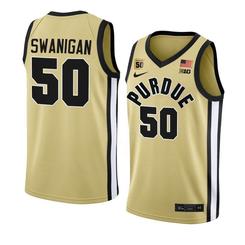 caleb swanigan swanigan patch jersey basketball gold