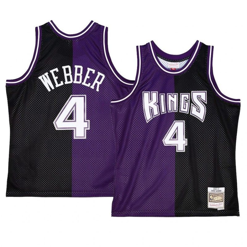 chris webber jersey hardwood classics 2000 01 purpl