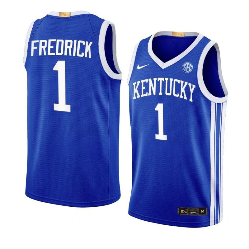 cj fredrick elite basketball jersey away blue 2022