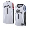 clippers jason preston white classic edition swingman yyth