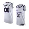 custom 2022 23lakers jersey city editionauthentic white