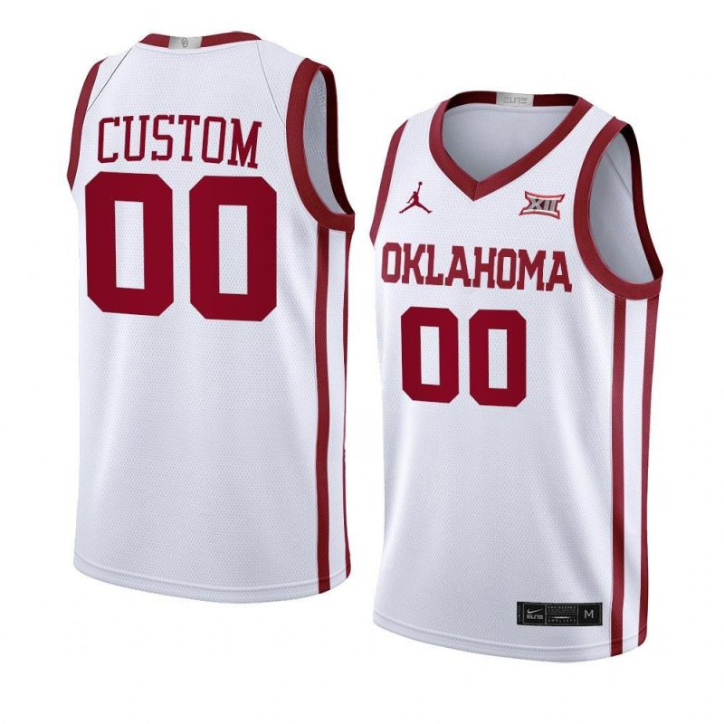 custom home jersey college basketball white 2022 23 1