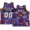 custom jersey slap sticker purple retro swingman