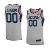 custom limited jersey alternate basketball gray