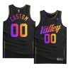 custom suns valley city fashion tankjersey black