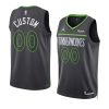 custom timberwolvesjersey 2022 23statement edition anthraciteswin