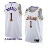 d angelo russell lakersjersey 2022 23association edition w