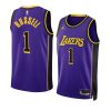 d angelo russell lakersjersey 2022 23statement edition pur