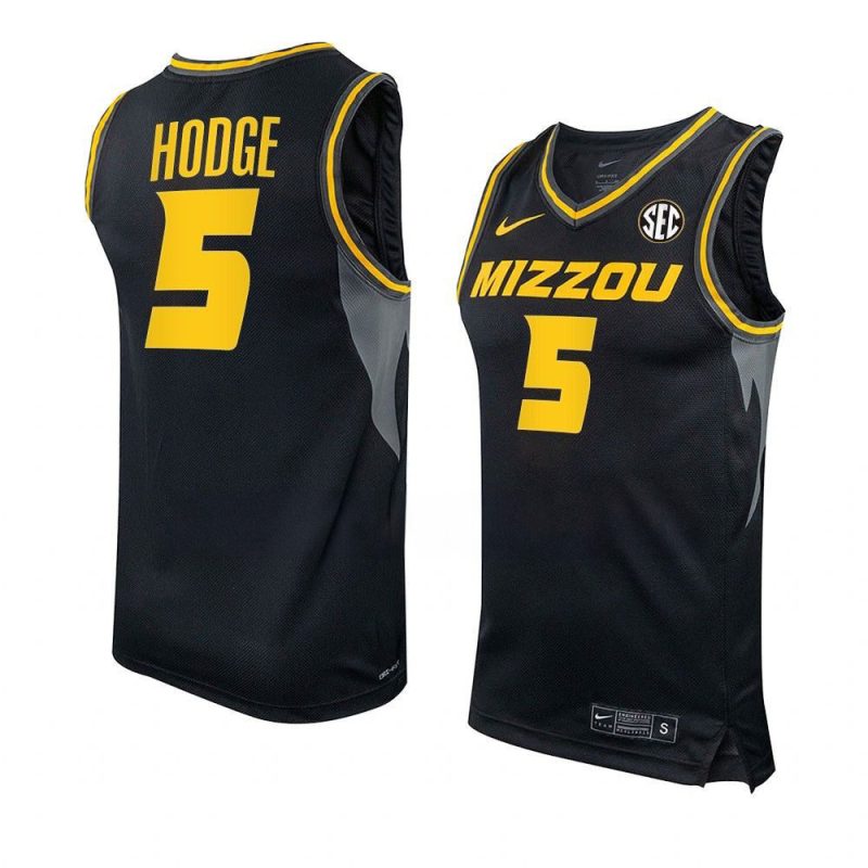 d moi hodge jersey away basketball black 2022 23