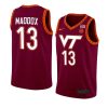 dairus maddox jersey swingman basketball maroon 2022 yythk