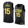 damian jones jazzjersey 2022 23statement edition blackswin